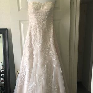 David’s Bridal wedding dress